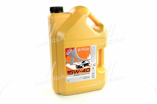 Масло двигатель. кама ойл 15w-40 sf/cc 5л